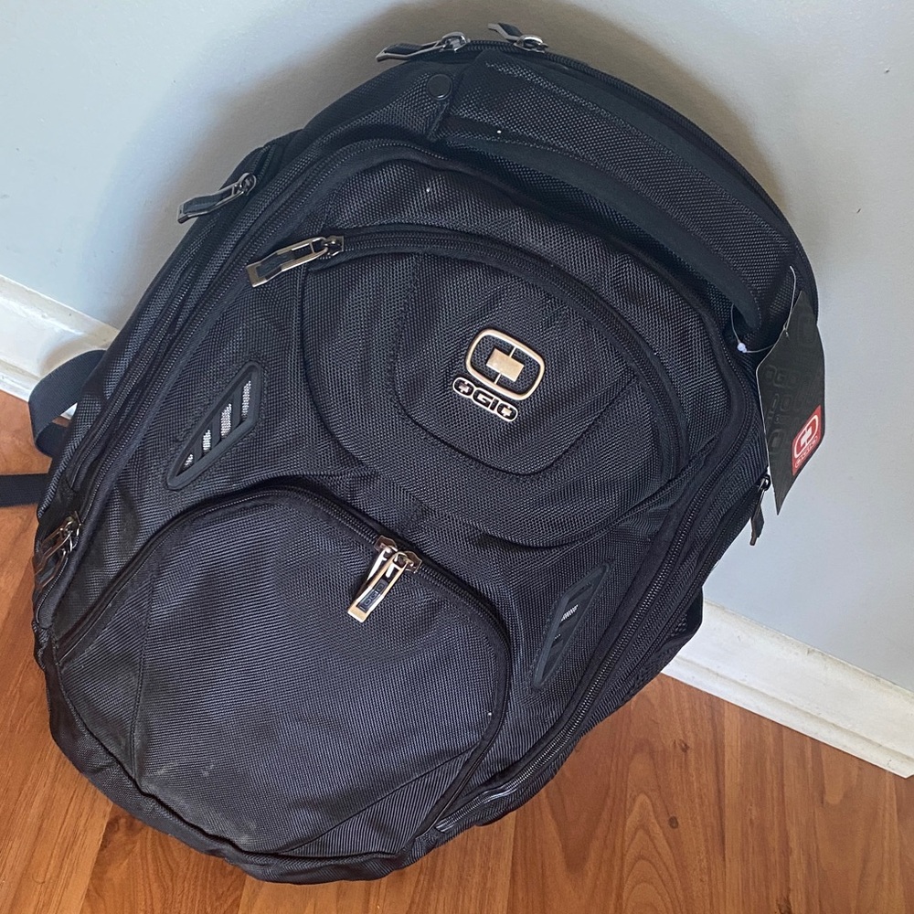🖤NWT OGIO Black Men's Backpack - Durable Travel & Laptop Bag Mercur 17" 🖤